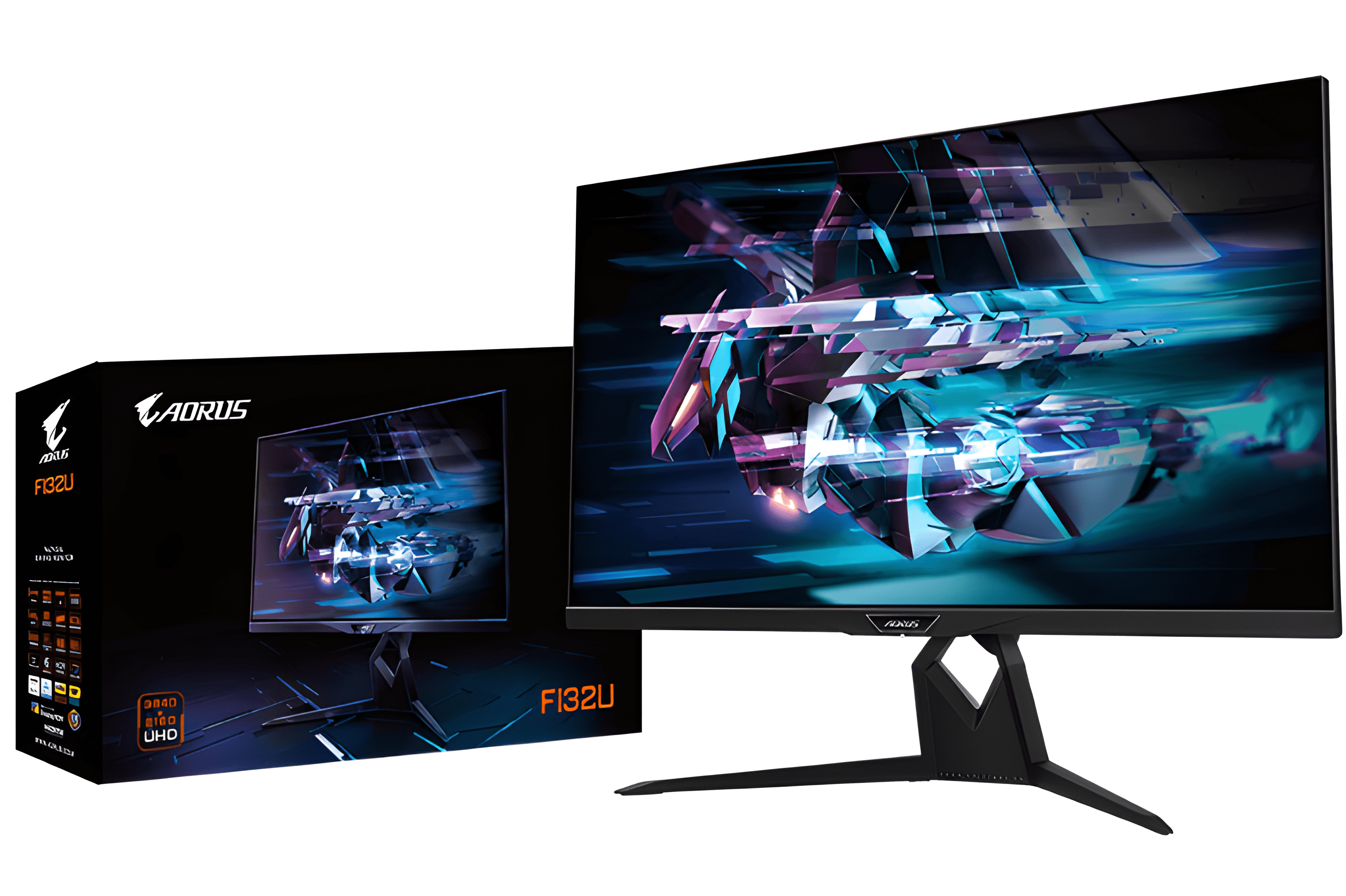 Gigabyte Aorus FI32U 31,5″ 1ms (GTG) 144Hz Freesync Premium Pro Pivot KVM HDR400 SS IPS UHD Gaming (Oyuncu) Monitör             