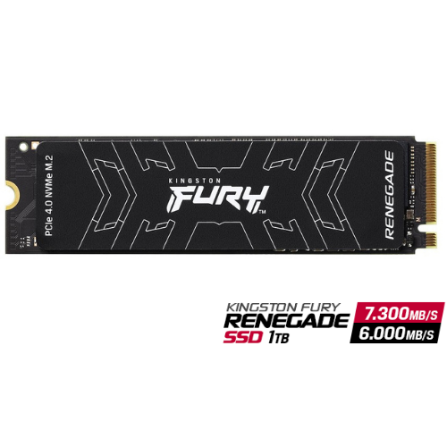 Kingston Fury Renegade SFYRS/1000G 1TB 7300/6000MB/s NVMe PCIe M.2 SSD Disk
