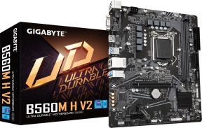 Gigabyte B560M H V2 Intel B560 Soket 1200 DDR4 3200MHz mATX Gaming (Oyuncu) Anakart