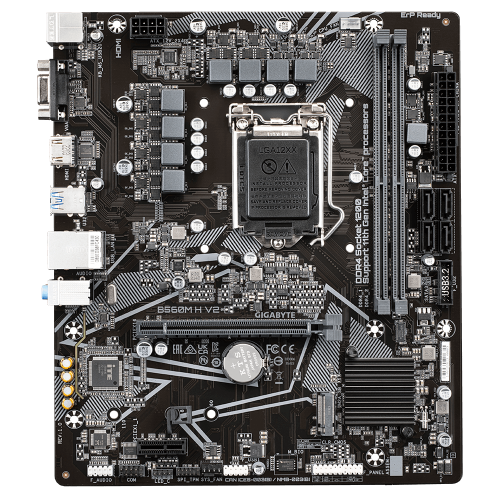 Gigabyte B560M H V2  Intel B560 Soket 1200 DDR4 3200MHz mATX Gaming (Oyuncu) Anakart