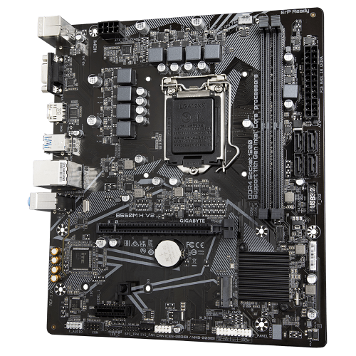 Gigabyte B560M H V2  Intel B560 Soket 1200 DDR4 3200MHz mATX Gaming (Oyuncu) Anakart