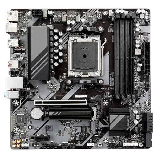 Gigabyte B650M K AMD B650 Soket AM5 DDR5 6400(OC)MHz mATX Gaming (Oyuncu) Anakart