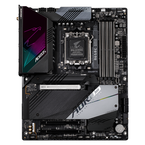 Gigabyte B650E AORUS MASTER AMD B650 Soket AM5 DDR5 6666(OC)MHz ATX Gaming (Oyuncu) Anakart