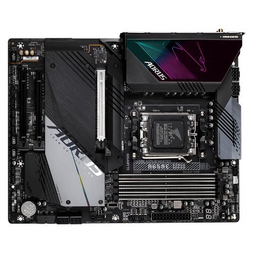 Gigabyte B650E AORUS MASTER AMD B650 Soket AM5 DDR5 6666(OC)MHz ATX Gaming (Oyuncu) Anakart