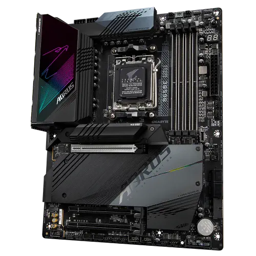 Gigabyte B650E AORUS MASTER AMD B650 Soket AM5 DDR5 6666(OC)MHz ATX Gaming (Oyuncu) Anakart