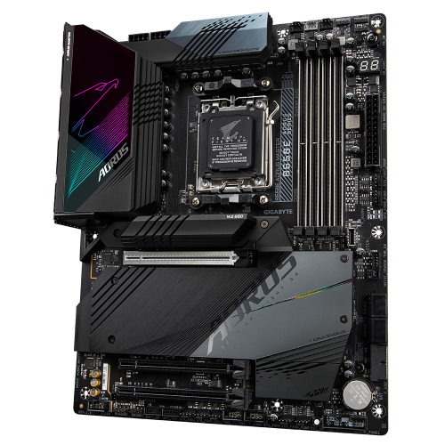 Gigabyte B650E AORUS MASTER AMD B650 Soket AM5 DDR5 6666(OC)MHz ATX Gaming (Oyuncu) Anakart