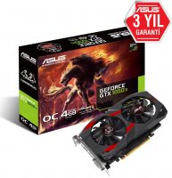 Asus Cerberus GeForce GTX 1050 Ti OC CERBERUS-GTX1050TI-O4G 4GB GDDR5 128Bit DX12 Gaming (Oyuncu) Ekran Kartı
