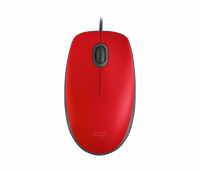 Logitech M110 Sessiz Tam Boyutlu Kablolu USB-A Bağlantılı Kırmızı Optik Mouse - 910-006759