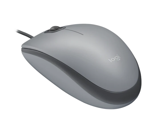 Logitech M110 Sessiz Tam Boyutlu Kablolu USB-A Bağlantılı Gri Optik Mouse - 910-006760