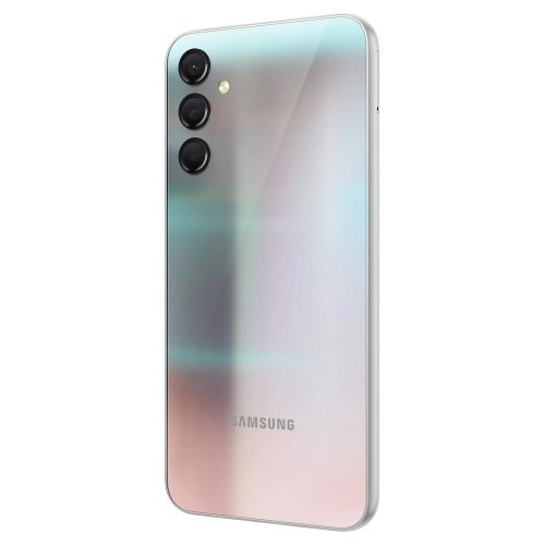 Samsung Galaxy A24 128GB 6GB RAM Gümüş Cep Telefonu – Samsung Türkiye Garantili