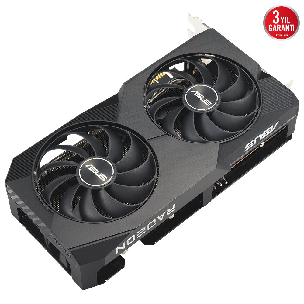 ASUS Dual Radeon RX 7600 OC DUAL-RX7600-O8G GDDR6 128Bit DX12 Gaming (Oyuncu) Ekran Kartı
