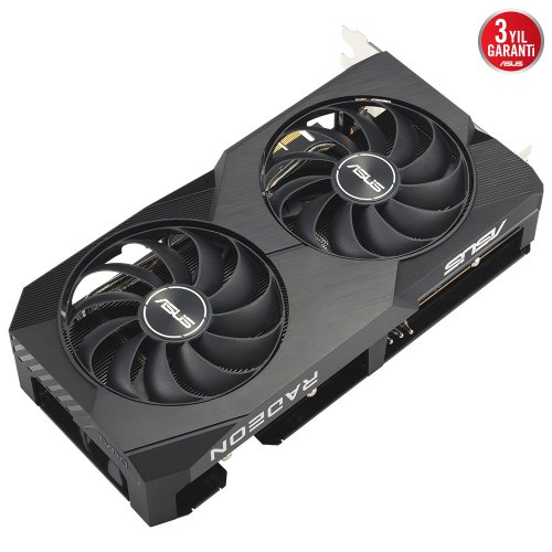 Asus Dual Radeon RX 7600 OC DUAL-RX7600-O8G GDDR6 128Bit DX12 Gaming (Oyuncu) Ekran Kartı