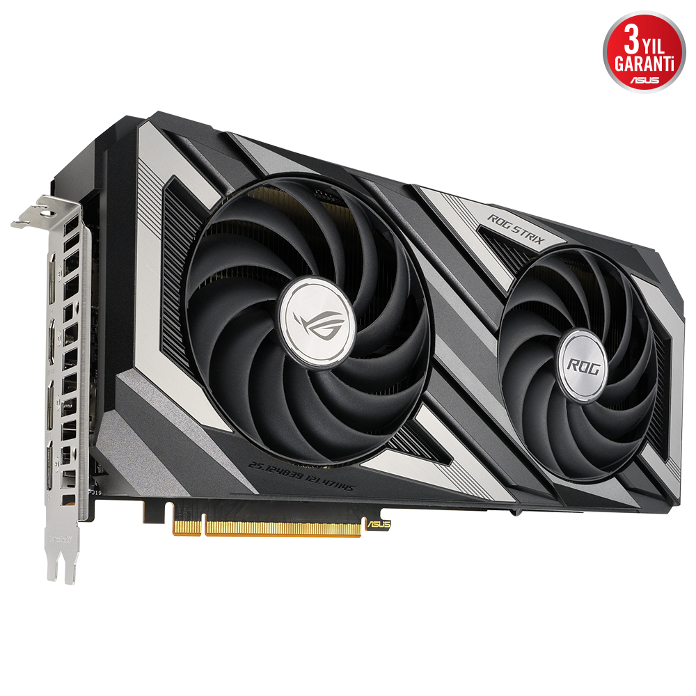 ASUS ROG STRIX Radeon RX 7600 OC ROG-STRIX-RX7600-O8G-GAMING GDDR6 128Bit DX12 Gaming (Oyuncu) Ekran Kartı