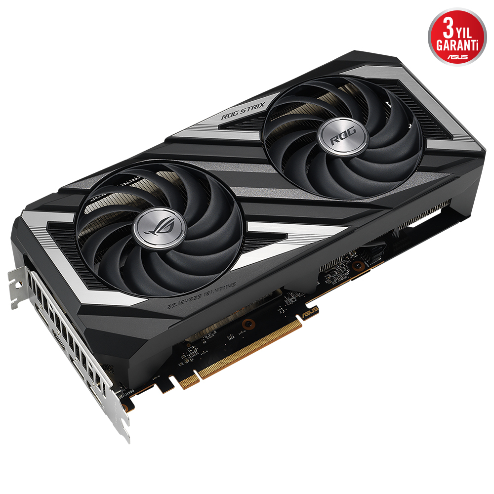 ASUS ROG STRIX Radeon RX 7600 OC ROG-STRIX-RX7600-O8G-GAMING GDDR6 128Bit DX12 Gaming (Oyuncu) Ekran Kartı