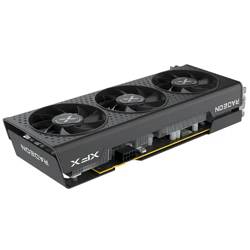 XFX Speedster QICK 308 AMD Radeon RX 7600 RX-76PQICKBY Black 8GB GDDR6 128Bit DX12 Gaming (Oyuncu) Ekran Kartı