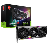 MSI GeForce RTX 4070 Ti GAMING X TRIO 12G 12GB GDDR6X 192Bit DX12 DLSS 3 Gaming (Oyuncu) Ekran Kartı