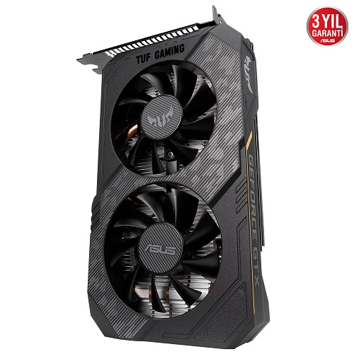 ASUS TUF Gaming GeForce GTX 1650 OC TUF-GTX1650-O4GD6-GAMING 4GB GDDR6 128Bit DX12 Gaming (Oyuncu) Ekran Kartı