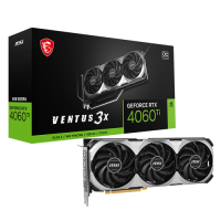 MSI GeForce RTX 4060 Ti VENTUS 3X 8G OC GDDR6 128Bit DX12 DLSS 3 Gaming (Oyuncu) Ekran Kartı
