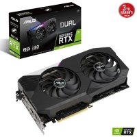 Asus Dual GeForce RTX 3070 V2 DUAL-RTX3070-8G-V2 8GB GDDR6 256Bit DX12 Gaming (Oyuncu) Ekran Kartı