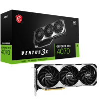 MSI GeForce RTX 4070 Ventus 3X 12G OC GDDR6X 192Bit DX12 DLSS 3 Gaming (Oyuncu) Ekran Kartı