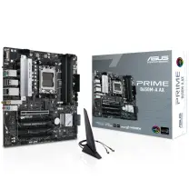 ASUS Prime B650M-A AX AMD B650 Soket AM5 DDR5 6400(OC)MHz mATX Gaming (Oyuncu) Anakart