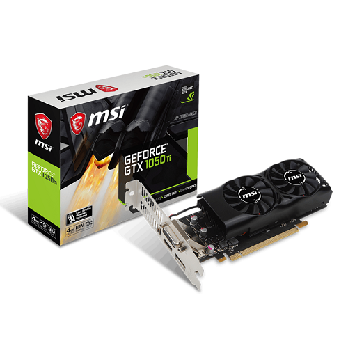 MSI GeForce GTX 1050 Ti 4GT LP 4GB GDDR5 128Bit DX12 Gaming (Oyuncu) Ekran Kartı