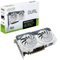 Asus Dual GeForce RTX 4060 TI WHITE DUAL-RTX4060TI-8G-WHITE 8GB GDDR6 128Bit DX12 DLSS 3 Gaming (Oyuncu) Ekran Kartı