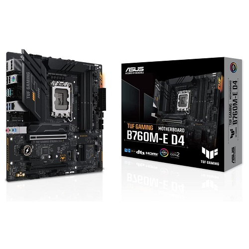 Asus TUF Gaming B760M-E D4 Intel B760 LGA1700 DDR4 5333 Anakart