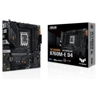 Asus TUF Gaming B760M-E D4 Intel B760 LGA1700 DDR4 5333 DP HDMI 2x M2 USB3.2 AURA RGB 2.5Gbit LAN mATX ASUS TUF PROTECTION Armoury Crate AI Suite 3