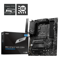 MSI PRO B760-P WIFI DDR4 Intel B760 Soket 1700 DDR4 5333(OC)MHz ATX Gaming (Oyuncu) Anakart