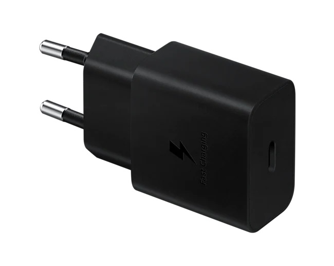 Samsung EP-T1510X 15W Hızlı Şarj Adaptörü Type-C Kablo Seti Siyah