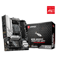 MSI MAG B550M MORTAR WIFI AMD B550 Soket AM4 DDR4 4400(OC)Mhz mATX Gaming (Oyuncu) Anakart