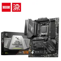 MSI MAG X670E TOMAHAWK WIFI AMD X670 Soket AM5 DDR5 6600(OC)MHz ATX Gaming (Oyuncu) Anakart