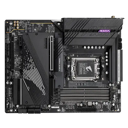 Gigabyte B650 AORUS PRO AX AMD B650 Soket AM5 DDR5 6666(OC)MHz ATX Gaming (Oyuncu) Anakart