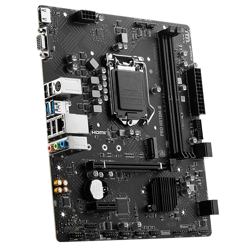 MSI PRO H510M-B Intel H510 Soket 1200 DDR4 2933MHz mATX Gaming Anakart