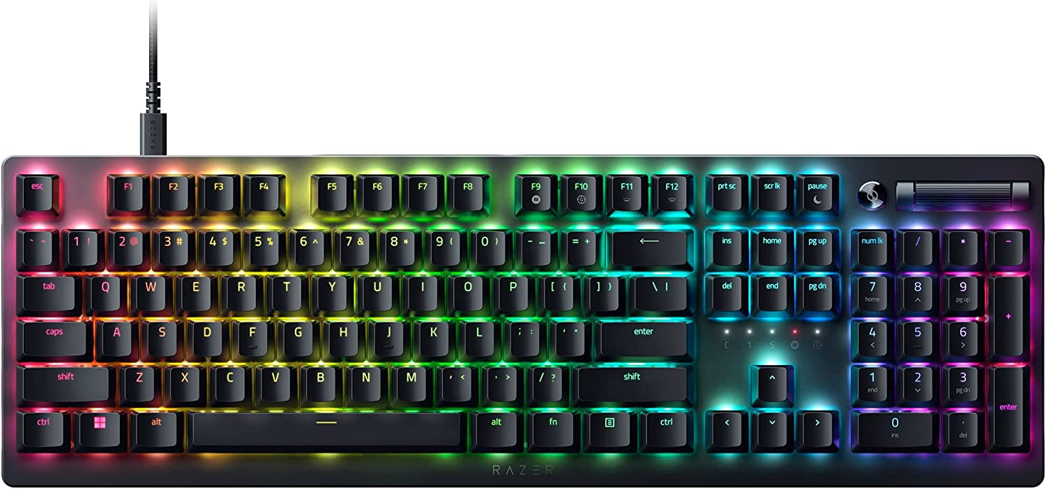 Razer DeathStalker V2 RZ03-04500100-R3M1 Low-Profile Red Switch RGB İngilizce Mekanik Gaming (Oyuncu) Klavye
