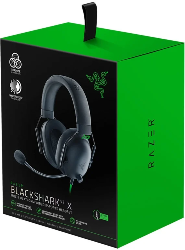 Razer Blackshark V2 X RZ04-03240100-R3M1 7.1 Surround Mikrofonlu Siyah Kablolu Gaming (Oyuncu) Kulaklık