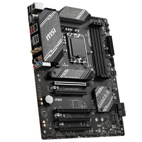 MSI B760 GAMING PLUS WIFI DDR5 Intel B760 Soket 1700 DDR5 6800(OC)MHz ATX Gaming (Oyuncu) Anakart