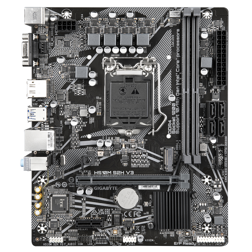 Gigabyte H510M S2H V3 Intel H510 Soket 1200 DDR4 3200MHz mATX Gaming (Oyuncu) Anakart