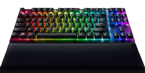 Razer Huntsman V2 TKL Purple Switch Optik Q RGB Gaming (Oyuncu) Klavye - RZ03-03940300-R3M1