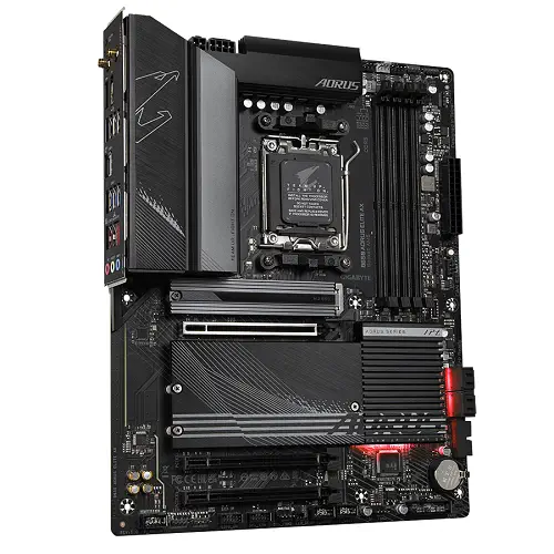 Gigabyte B650 AORUS ELITE AX AMD B650 Soket AM5 DDR5 6666(OC)MHz mATX Gaming (Oyuncu) Anakart