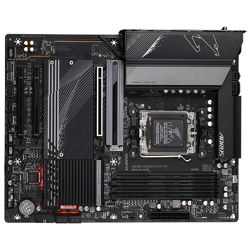 Gigabyte B650 AORUS ELITE AX AMD B650 Soket AM5 DDR5 6666(OC)MHz mATX Gaming (Oyuncu) Anakart