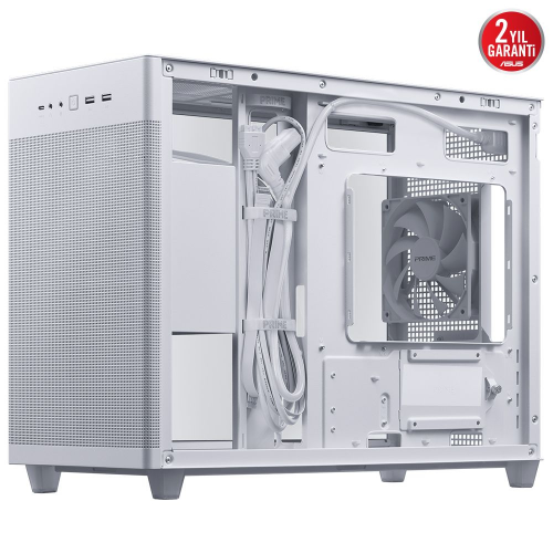 ASUS Prime AP201 Temperli Cam Micro ATX Beyaz Bilgisayar Kasası