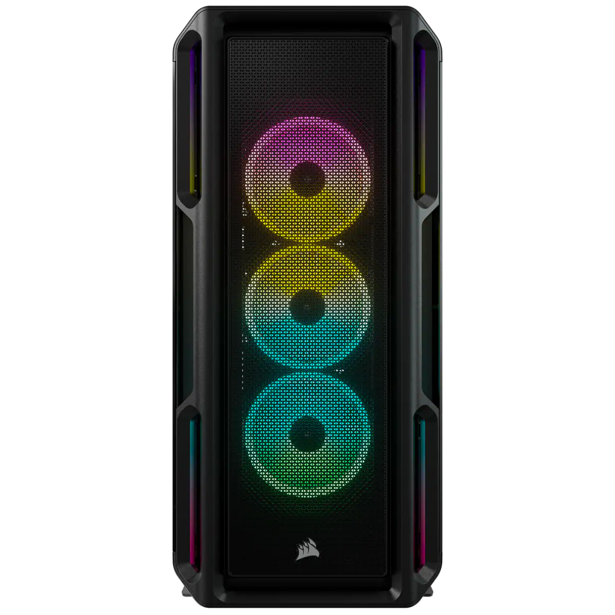 Corsair iCUE 5000T RGB Temperli Cam Mid-Tower ATX Siyah Gaming (Oyuncu) Kasa
