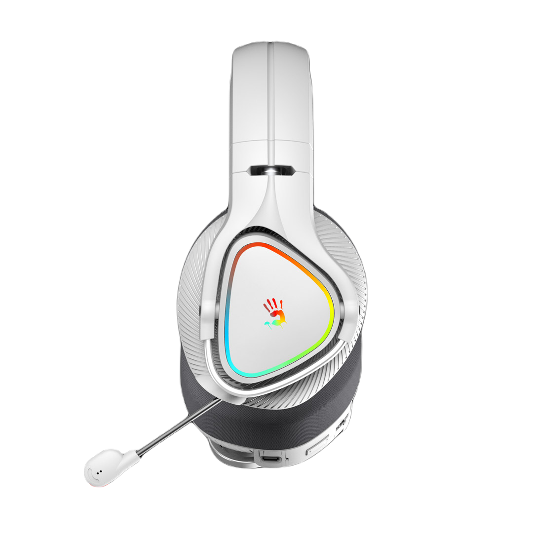 Bloody MR710 RGB Mikrofonlu Bluetooth Kablosuz Gri Gaming (Oyuncu) Kulaklık 