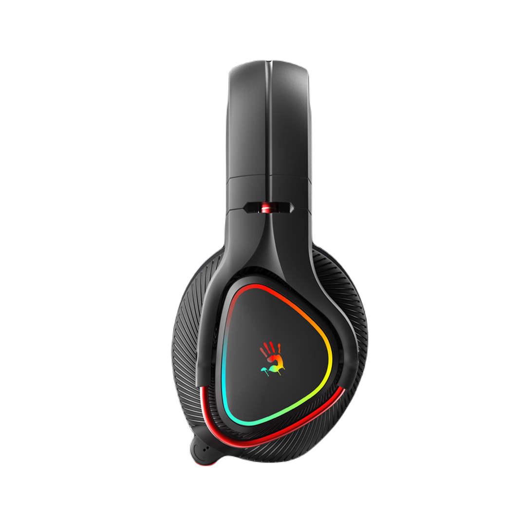 Bloody MR710 RGB Mikrofonlu Bluetooth Kablosuz Siyah Gaming (Oyuncu) Kulaklık