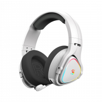 Bloody MR710 RGB Mikrofonlu Bluetooth Kablosuz Gri Gaming (Oyuncu) Kulaklık