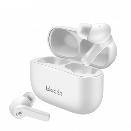 Bloody M30 Mikrofonlu Bluetooth Kablosuz Beyaz Kulak İçi Gaming (Oyuncu) Kulaklık