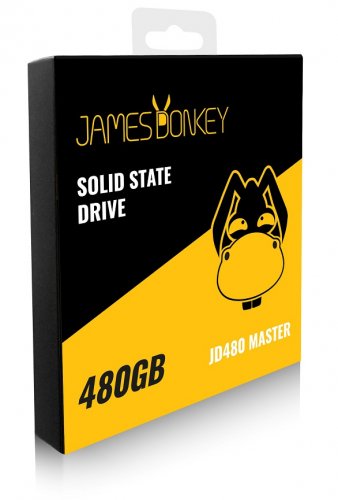James Donkey JD480 Master 480GB 2.5″ 3D Nand 500MB/480MB/sn SSD Disk - 3 Yıl Birebir Değişim Garantisi