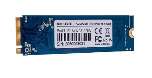 Hi-Level HLV-M2PCIeG4X4SSD2280/2T 2TB 5100/3600MB/s PCIe NVMe M.2 SSD Disk